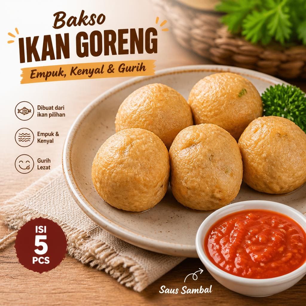 Bakso Ikan Goreng D’ Cost Seafood